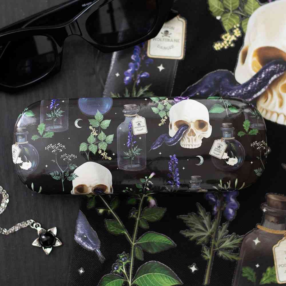 Something Different - Venom & Vines All Over Print Etui a lunettes - Multicolore